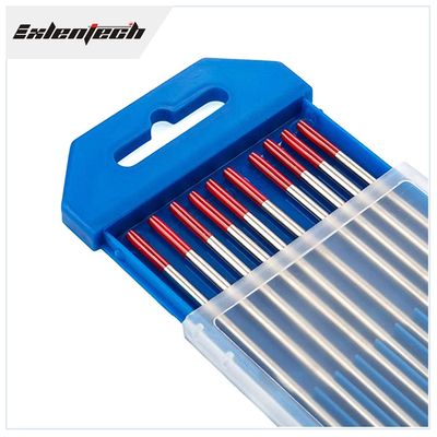 Pręt spawalniczy TIG OEM Czerwona elektroda wolframowa WP 2,4 mm x 175 mm do palnika spawalniczego