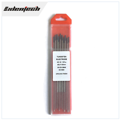 Szare elektrody wolframowe spawalnicze WC20 TIG 2% Ce 3/32 &quot;X 7&quot; 10 sztuk
