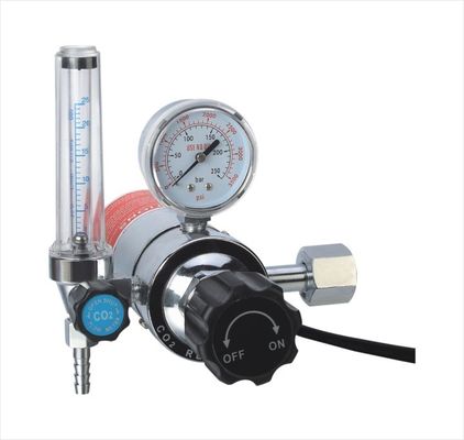 Chromowane części zamienne do spawarki maski Regulator CO2 z grzałką 36v